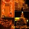 Orange LED Halloween String Lights - 39 Ft, 100 LED, with 8 Modes
